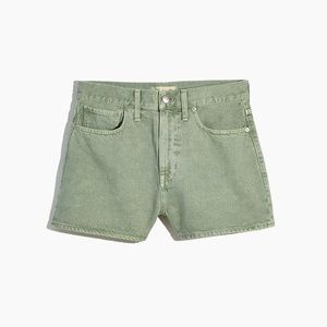 The Momjean Short: Garment-Dye Edition Frosted Sage